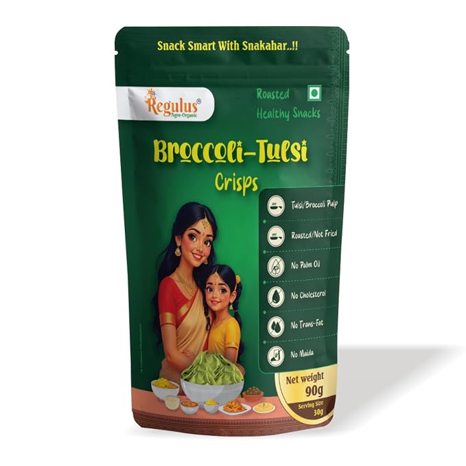 Broccoli Tulsi Crisps