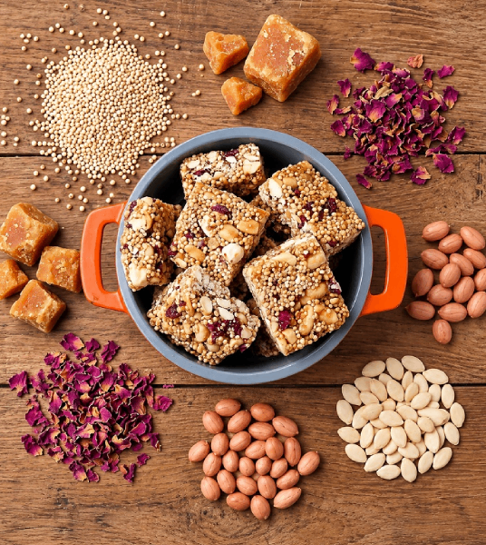 Spicy Nut Crackles