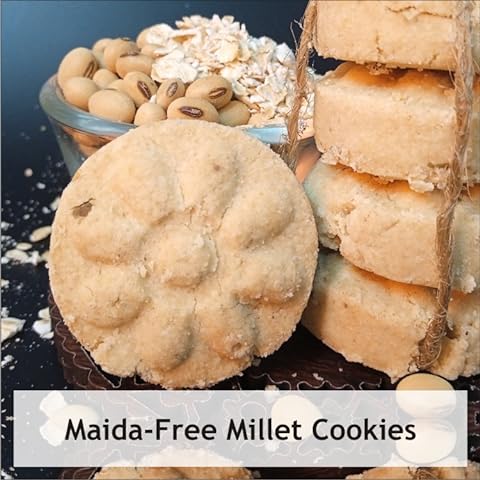 Maida free millet cookies